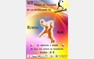 1/2 Finale Coupe du Conseil Régional Guadeloupe de Basket-ball